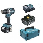 Makita Akutrell DDF484RTJ 2*5Ah